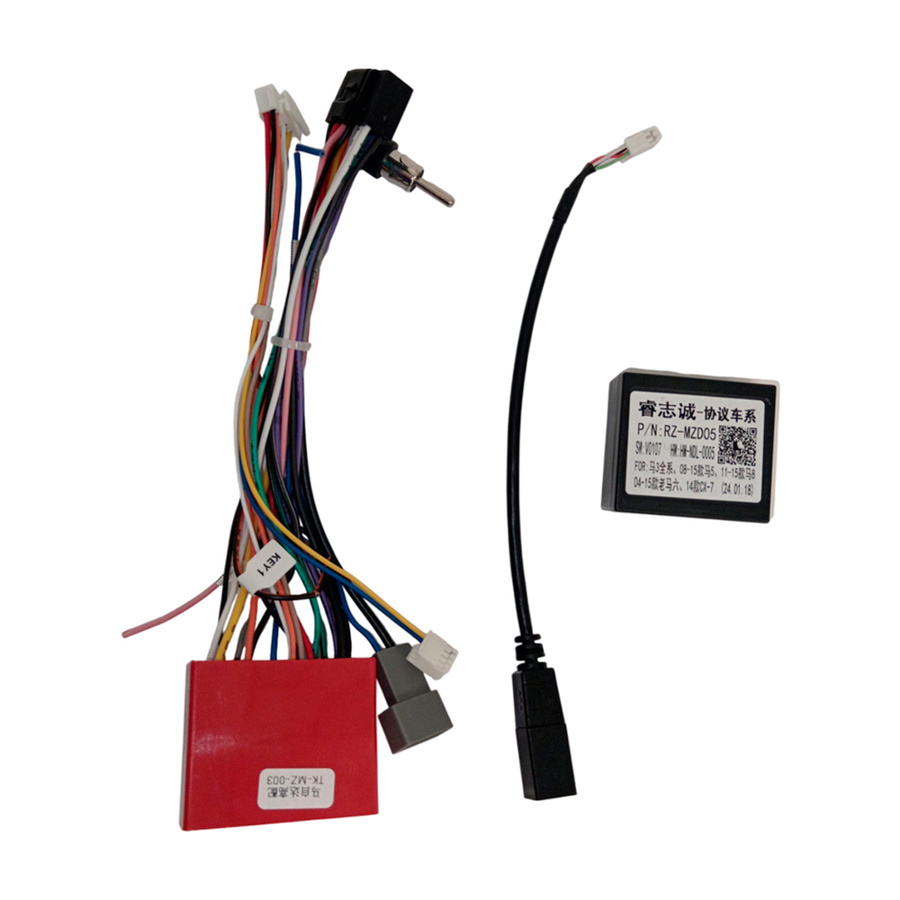 Ramal Cables Canbus Para Reproductor Android Mazda 3,6 Y Bt50