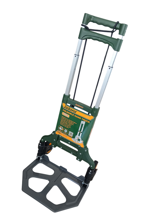 Carrucha Plegable Portatil Jadever Con Soporte De 100kg