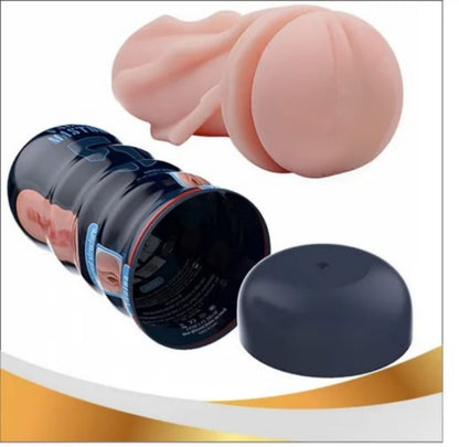 Masturbador Masculino Portátil En Forma De Vagina Realista