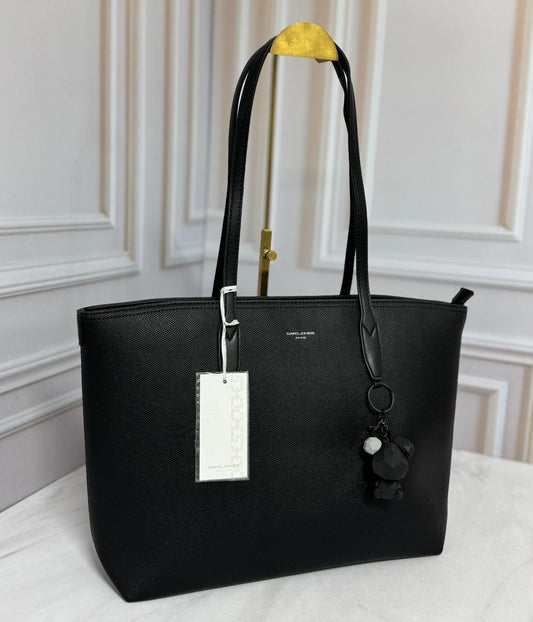CARTERA ELEGANTE CON ASAS LARGAS Y LLAVERO
