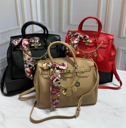 CARTERA ELEGANTE DE DAMA CON ACCESORIOS
