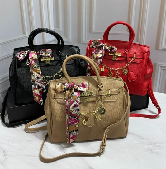 CARTERA ELEGANTE DE DAMA CON ACCESORIOS