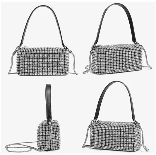 CARTERA DE NOCHE BRILLANTE