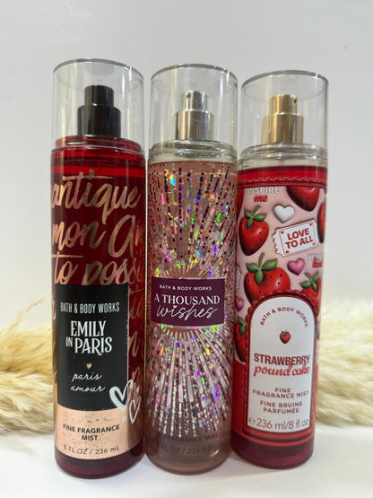 SPLASH BODY MIST BATH AND BODY WORK
