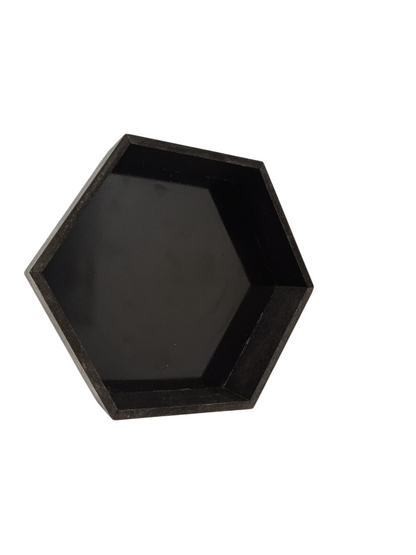 HEXAGONAL MDF 28X32X7 PARA ARREGLOS DECORATIVO