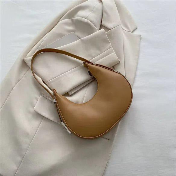 CARTERA MEDIA LUNA CON BROCHE