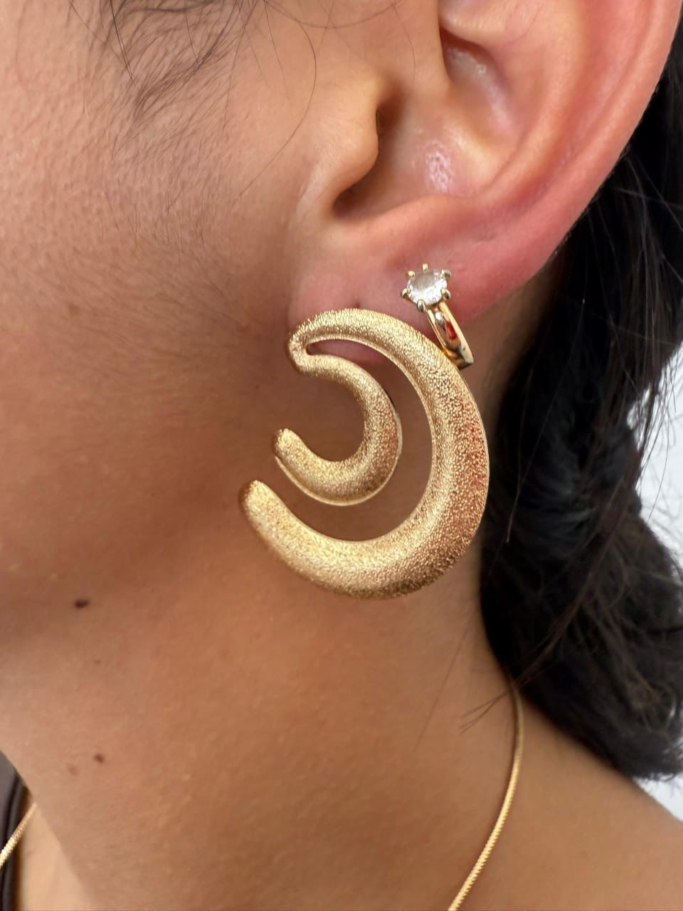 ZARCILLOS DE FORMA / ARGOLLAS / CORAZON PEQUEÑO