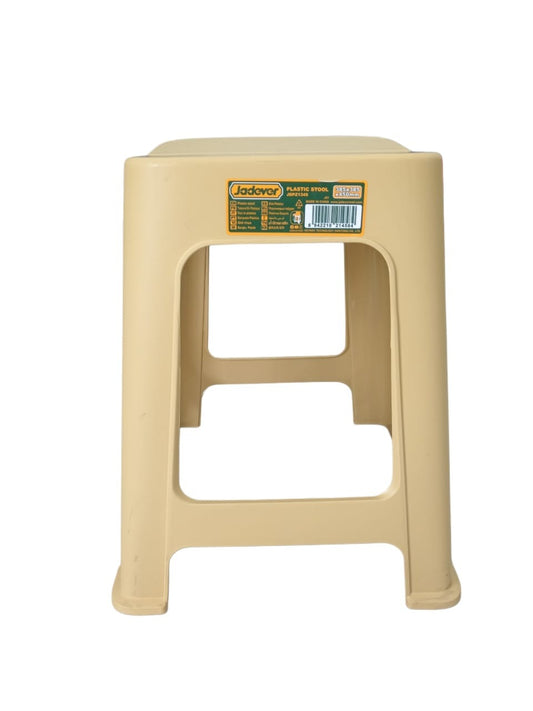 Banquito Plástico Jadever Asiento Resistente 385x385x450mm