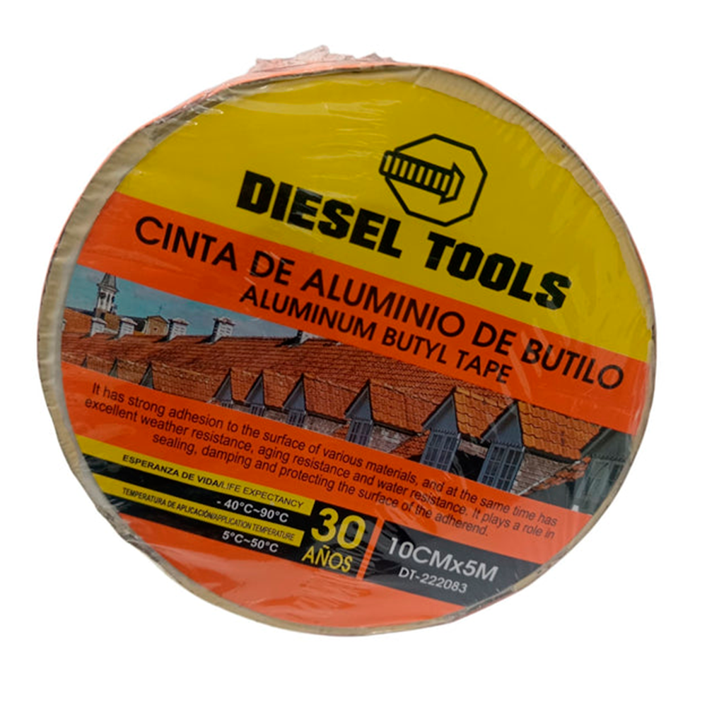Manto Adhesivo Asfaltico De 5 Metros X 10 Cm Tapa Gotera