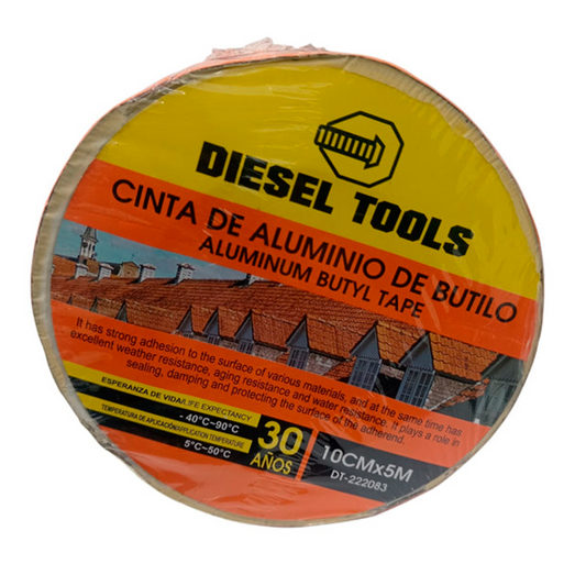Manto Adhesivo Asfaltico De 5 Metros X 10 Cm Tapa Gotera