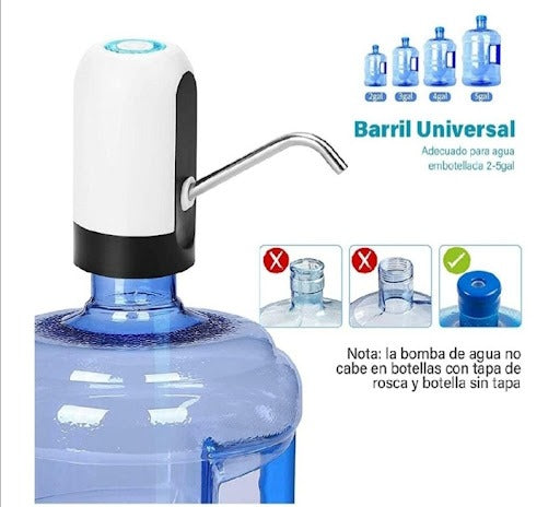 DISPENSADOR PARA BOTELLONES DE AGUA RECARGABLES