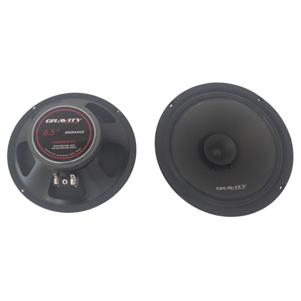 Medio Bajo Gravity Car Audio 6.5 Pulgadas Par 120w Mdr106 El