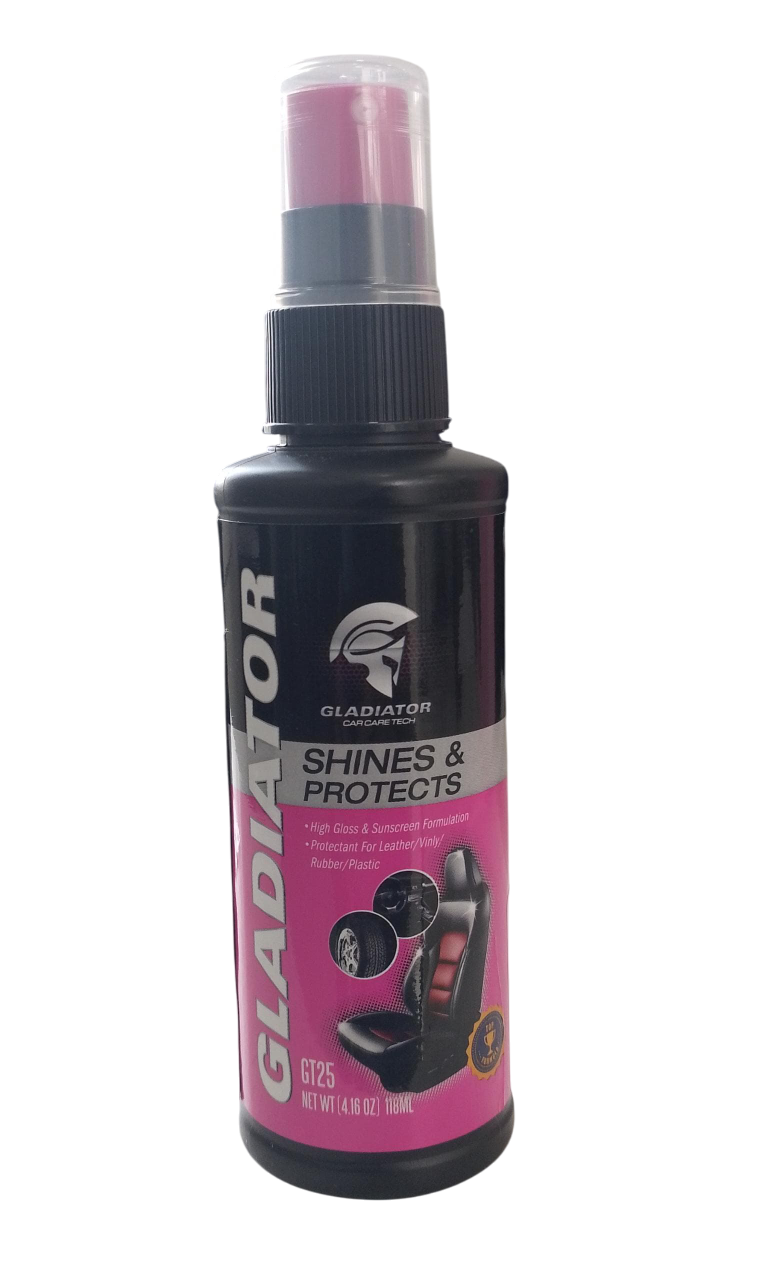 Abrillantador Y Protector Spray Shine & protects 116ml Gladiator