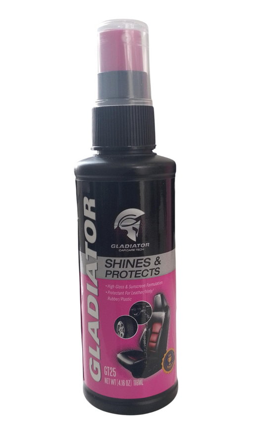 Abrillantador Y Protector Spray Shine & protects 116ml Gladiator