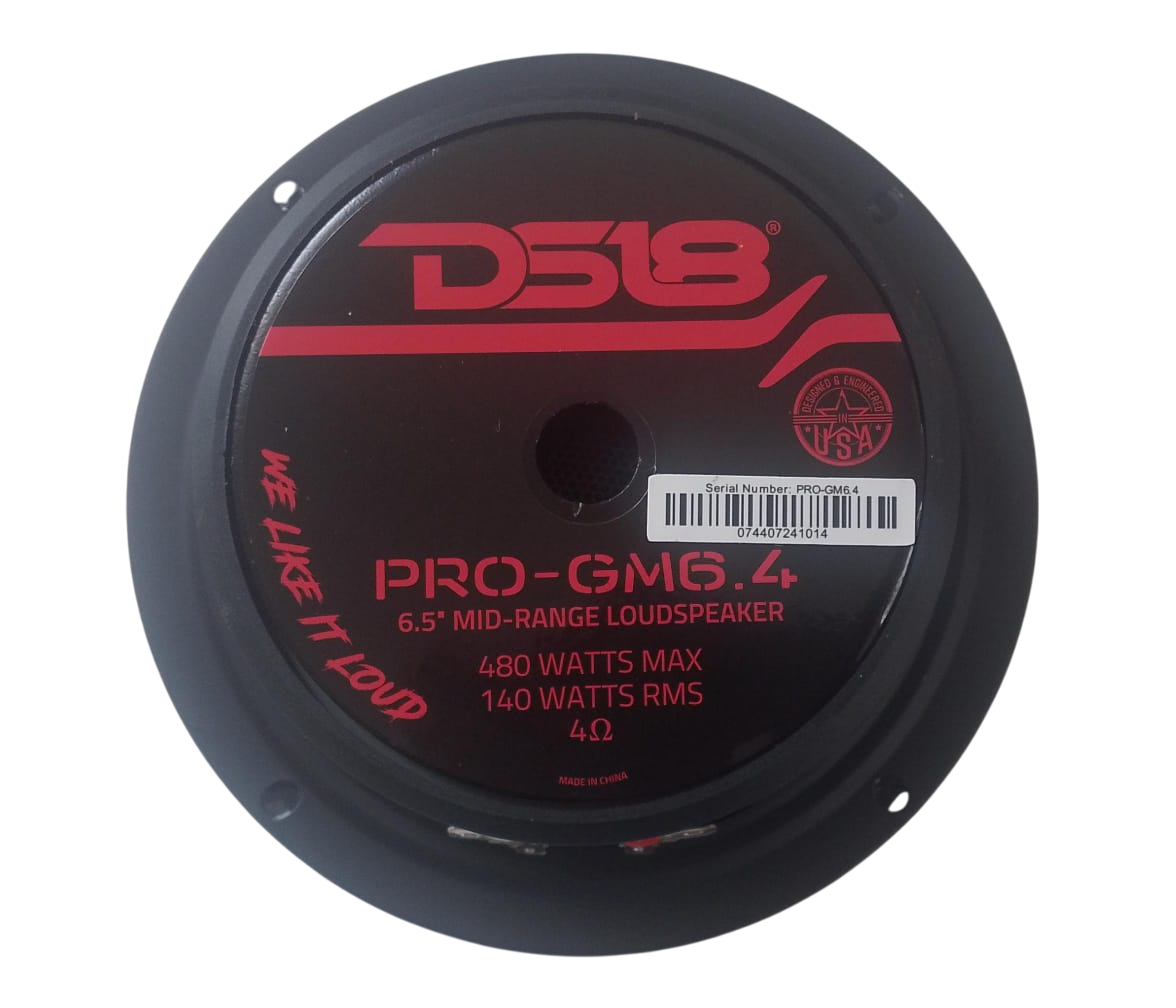 Medio Ds18 6.5 Pulgadas 480w 40 Ohms DS18 Unidad Gm6.4