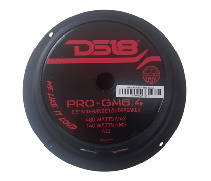 Medio Ds18 6.5 Pulgadas 480w 40 Ohms DS18 Unidad Gm6.4