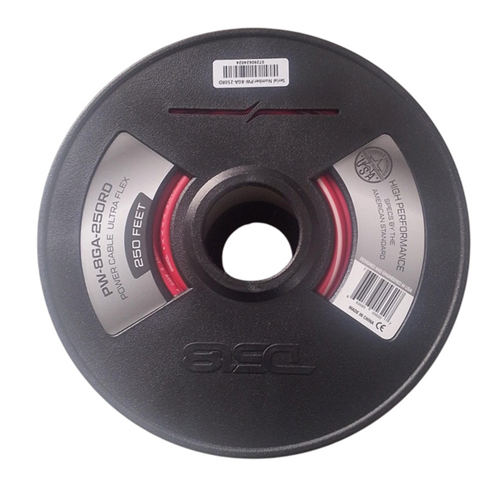 Cable Corneta #8 Ultra Flex Ds18 X Metro Pw-8ga-250rd Ds18