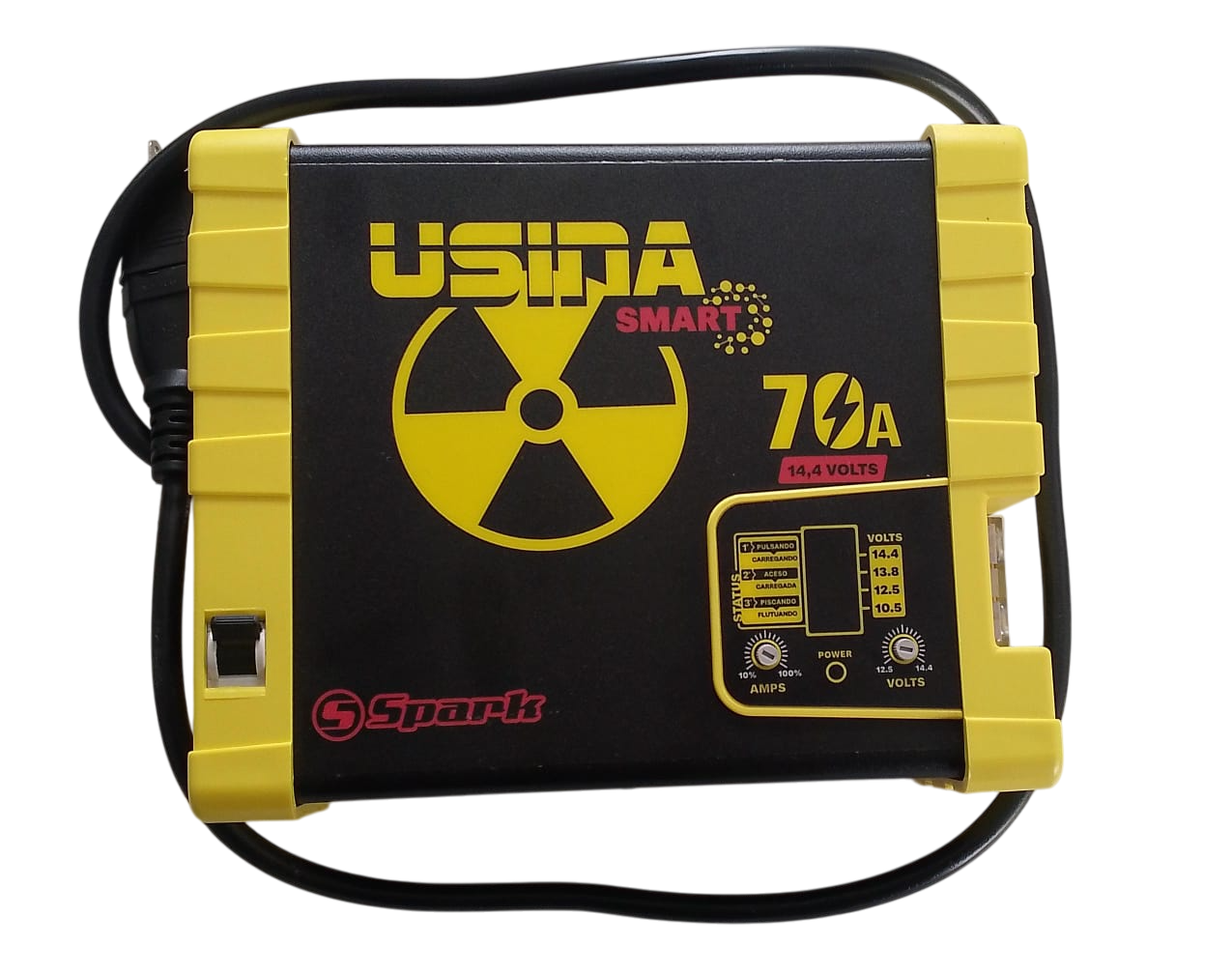 Cargador De Batería Sonido Usina De 70 Amperios 14.4 Voltios