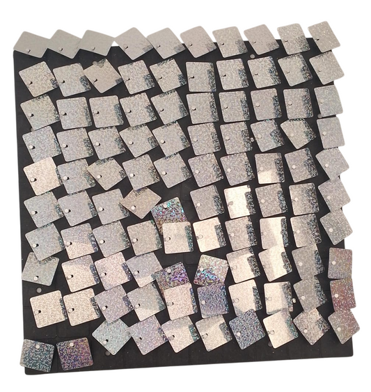 Panel Cortina Decorativa Lentejuela Shimmer Wall Metalizado