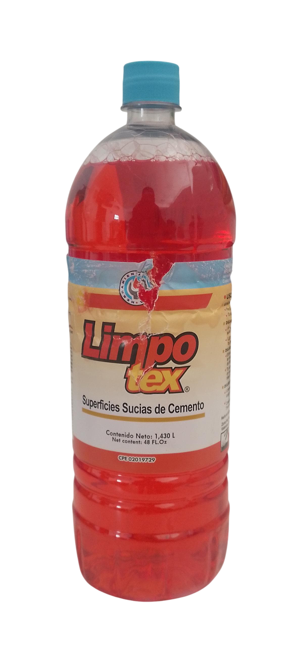 Limpotex Limpiador Para Superficie De Cemento De 1.43 Litros