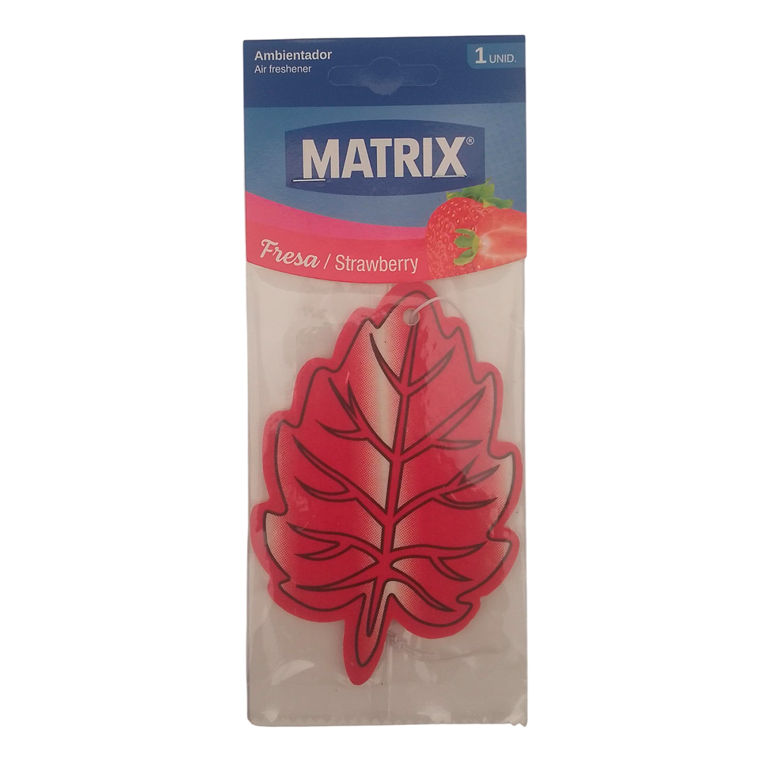 Ambientador Matrix Con Forma De Hojas Aromatizantes Carros