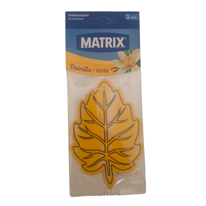 Ambientador Matrix Con Forma De Hojas Aromatizantes Carros