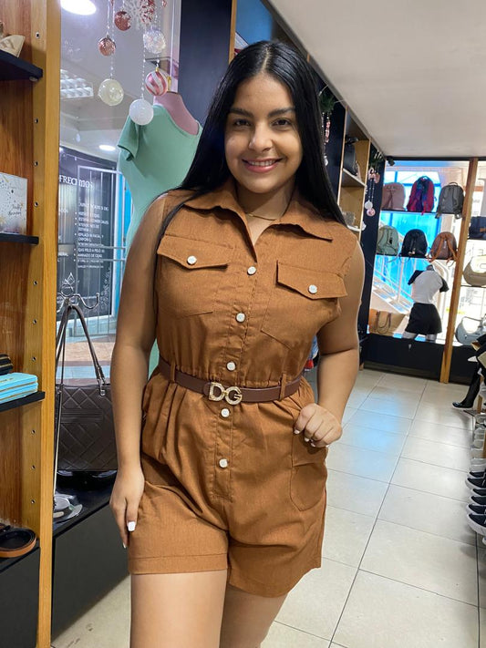 BRAGA SHORTS MARRON