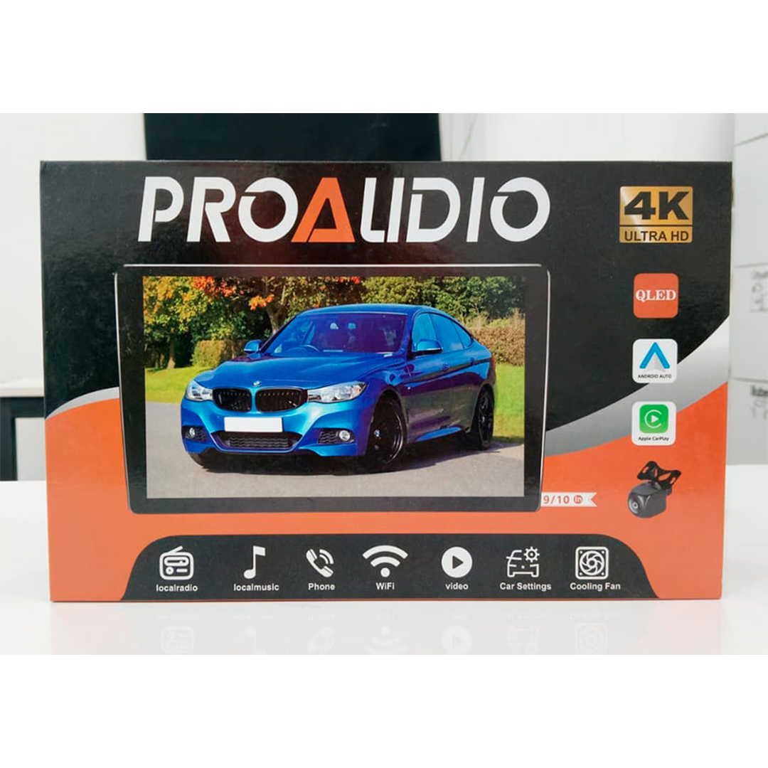 Reproductor De Pantalla Android 9 Inch Pro Audio 4+64gb Qled