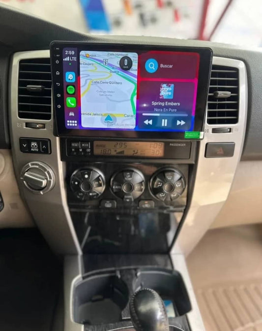 Reproductor Pantalla Android 9inch Toyota 4runner 07 4+64gb