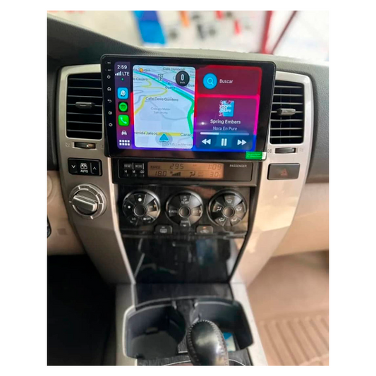 Reproductor Pantalla Android 9inch Toyota 4runner 07 4+64gb
