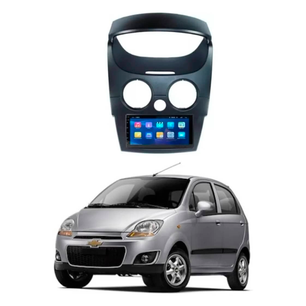 Reproductor Pantalla Android 9inch Chevrolet Spark 4+64gb