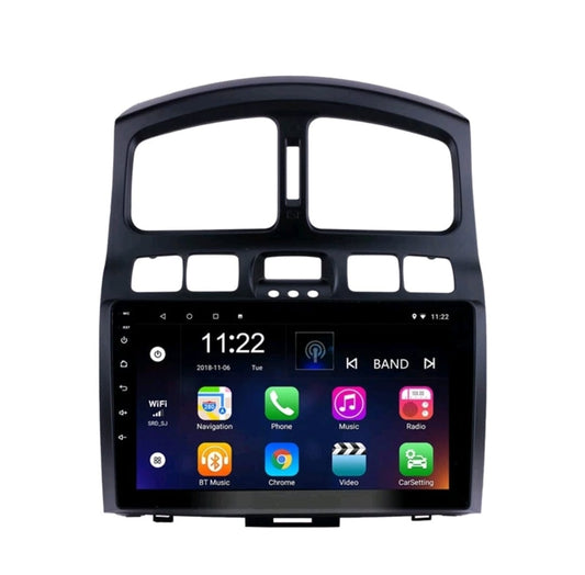 Reproductor Pantalla Android 9 Hyunda Santa Fe 00-06 4+64gb