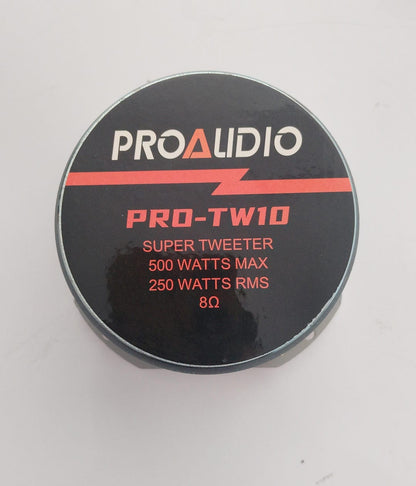Tweeter Pro Audio De 500 Watts Pro-tw10 De 8 Ohm Audio