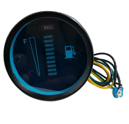 Reloj Medidor Led De Gasolina Universal Para Vehiculos 12v