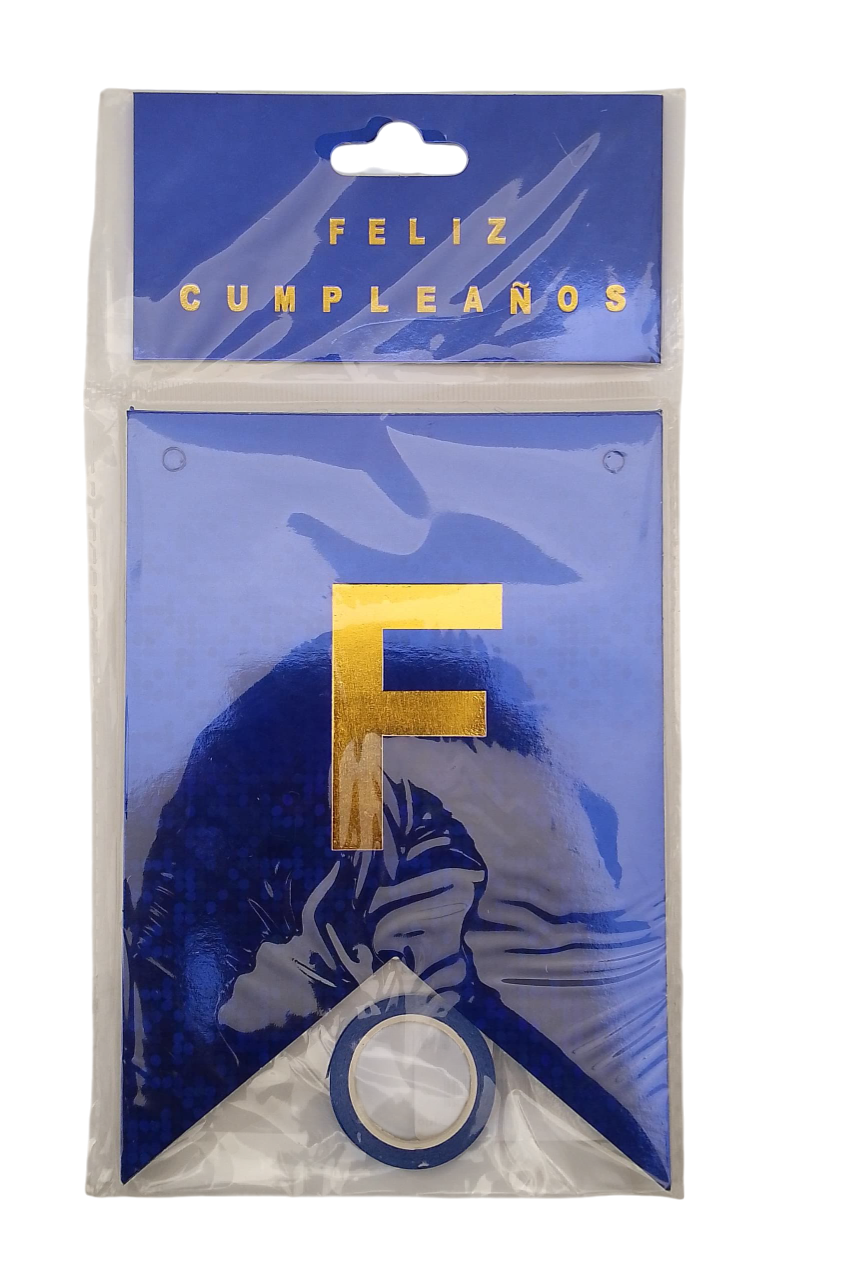 Banderines Feliz Cumpleaños Efecto Puntos Fiestas / Arreglos