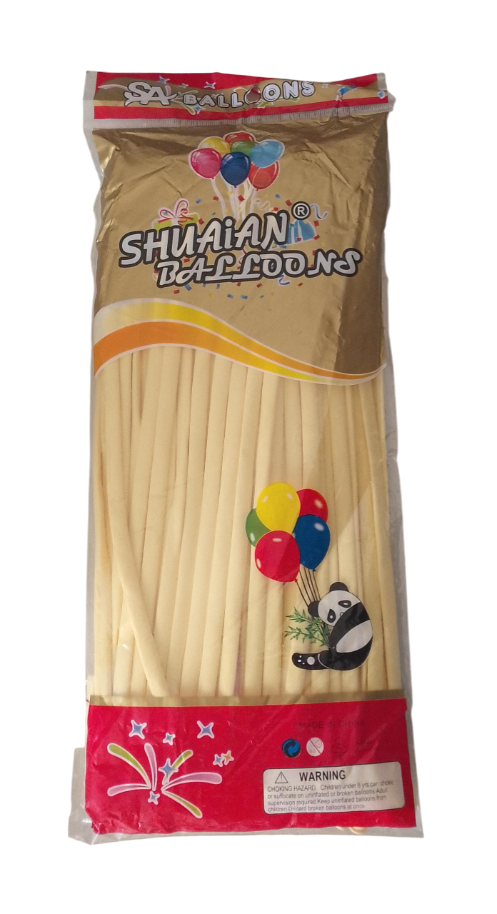 Globos De Latex Mil Figuras 260q De 100 Piezas Fiestas/Arreglos