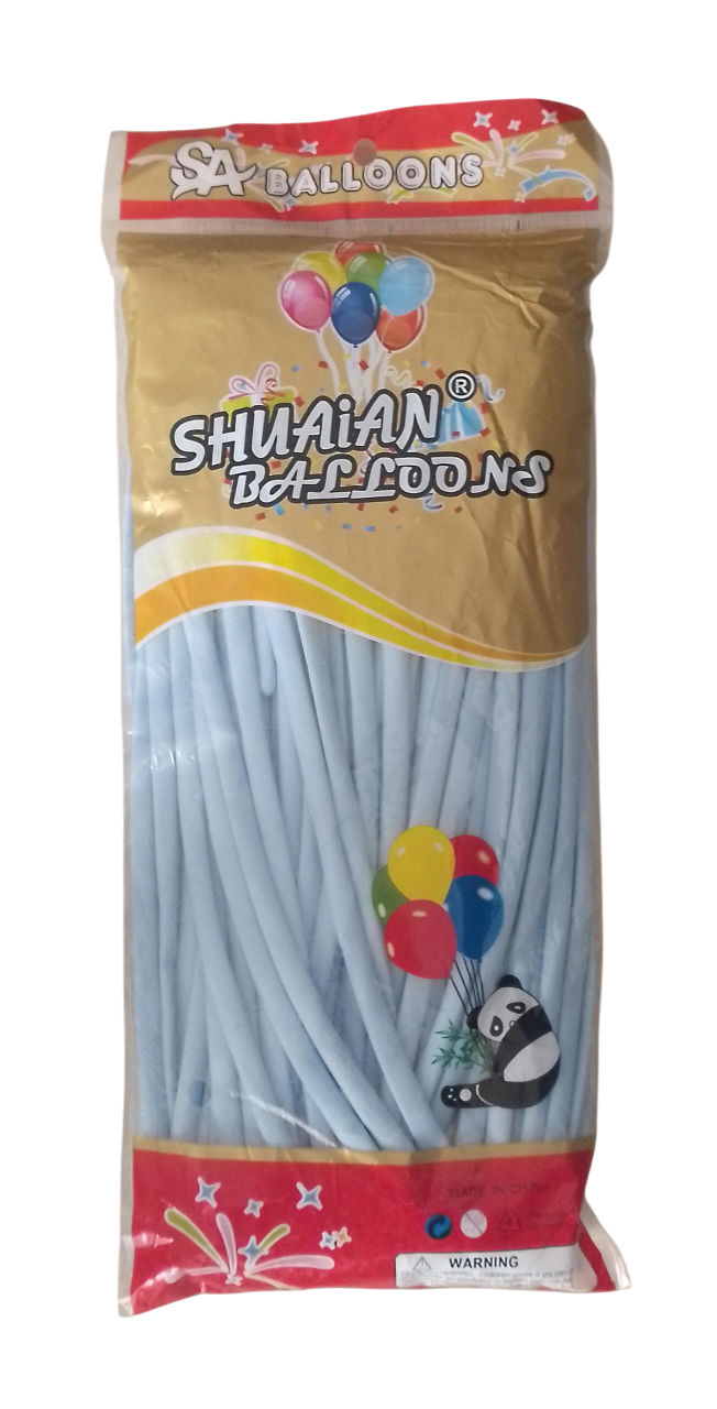 Globos De Latex Mil Figuras 260q De 100 Piezas Fiestas/Arreglos