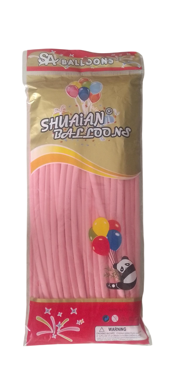 Globos De Latex Mil Figuras 260q De 100 Piezas Fiestas/Arreglos