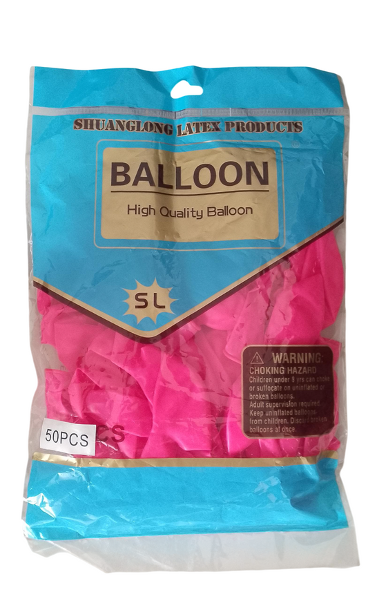 Globos Látex R12 Neón 50 Unidades Variados Fiestas Arreglos