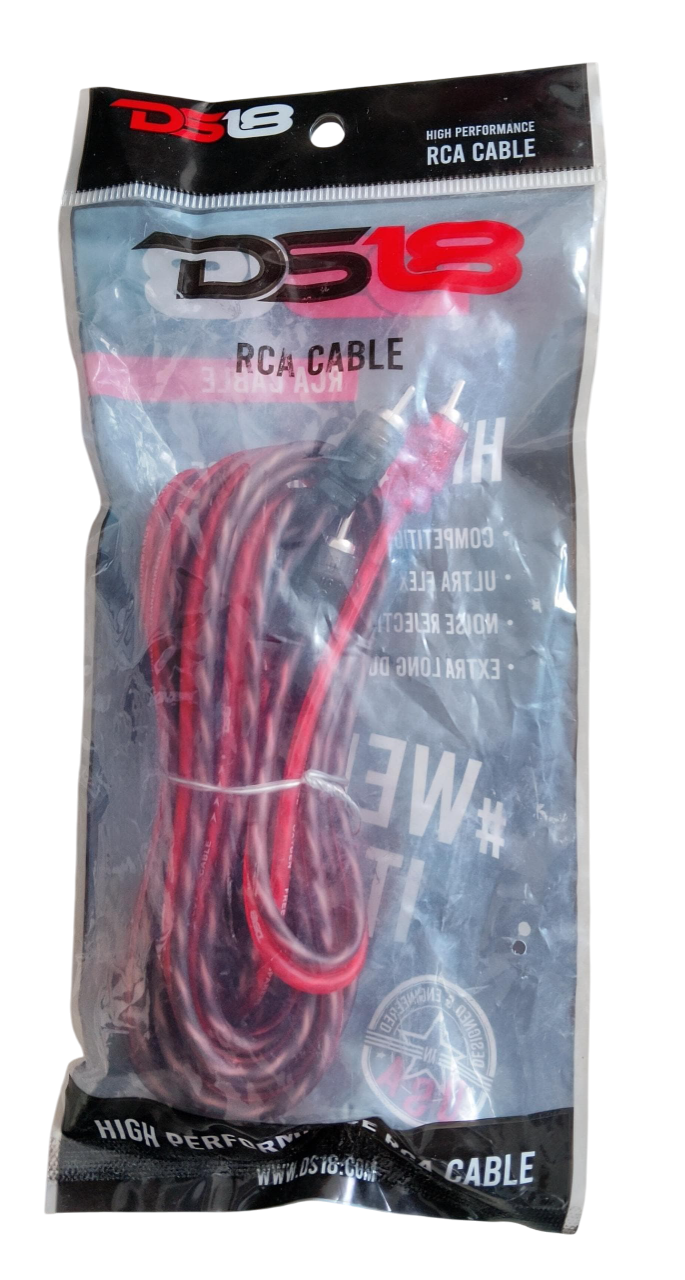 Cables Rca DS18 Ultraflexible Plantas Sonidos Carros
