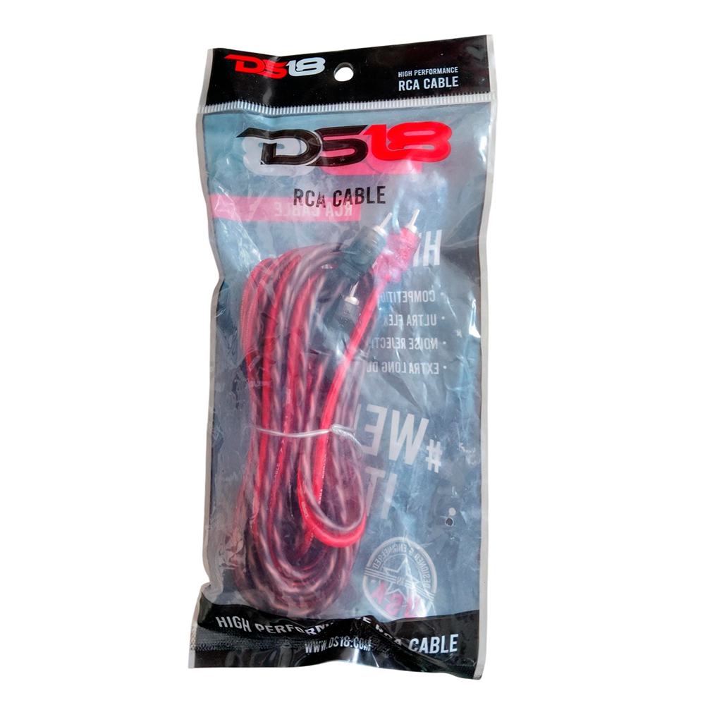 Cables Rca DS18 Ultraflexible Plantas Sonidos Carros