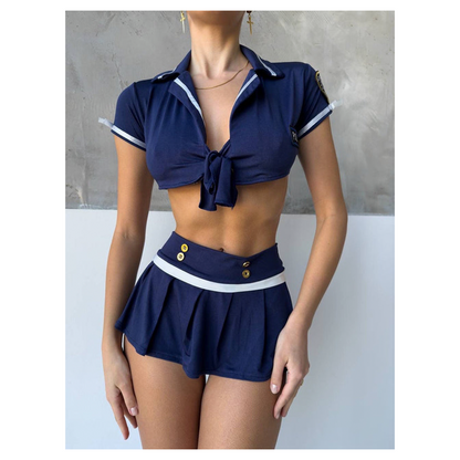LENCERIA TRAJE DE POLICIA EROTICA PARA DAMAS