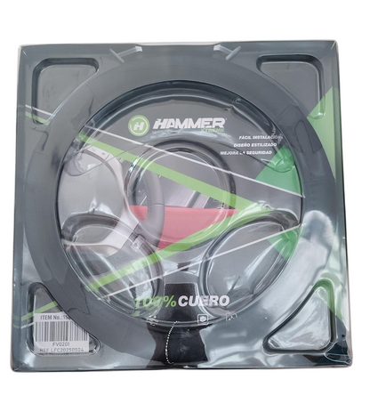 Forros De Volante 100% Cuero Para Vehículos Variados Hammer