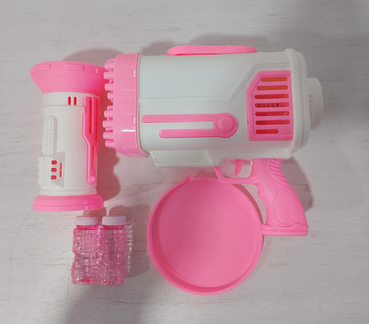 Pistola De Burbuja Gigante Con Bateria Recargable Para Juego