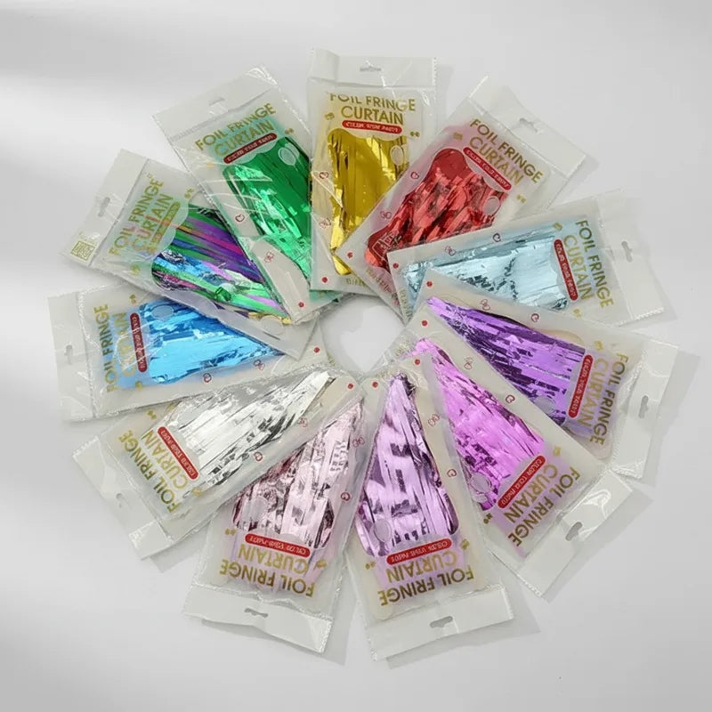 Cortinas De Tiras Flecos Para Cumpleaños Fiesta/decoraciones