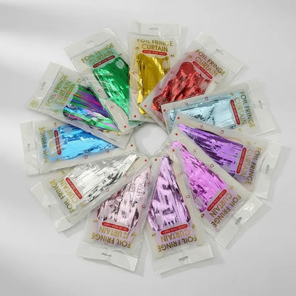 Cortinas De Tiras Flecos Para Cumpleaños Fiesta/decoraciones