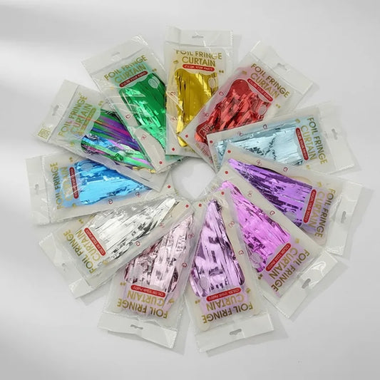 Cortinas De Tiras Flecos Para Cumpleaños Fiesta/decoraciones