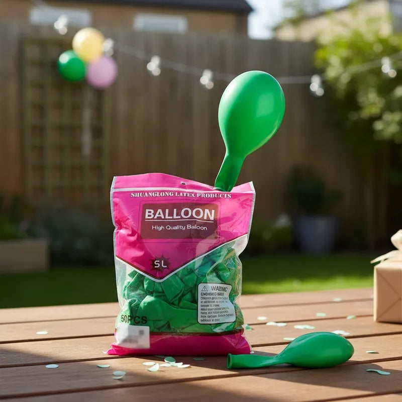 Globos Látex Mate 50 Unidades Para Fiestas Y Decoraciones