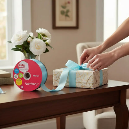 Cinta De Regalo De 60 Mm/100 Yardas Bambary