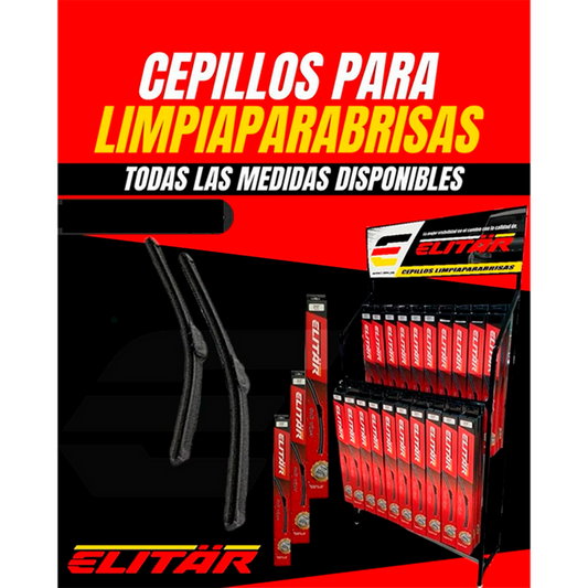 CEPILLOS LIMPIA PARABRISAS UNIVERSAL DIFERENTES MEDIDAS